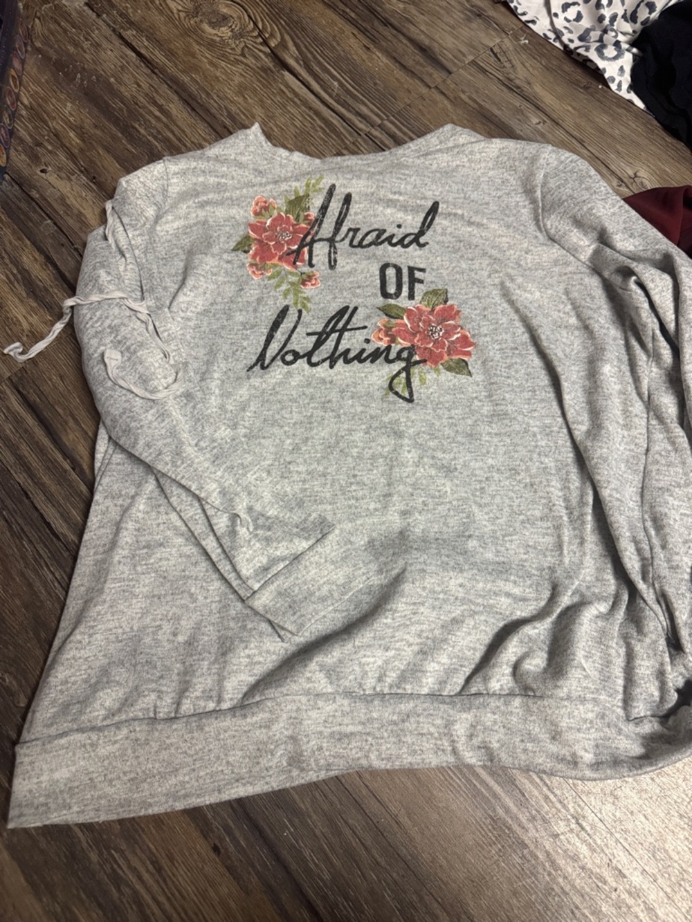 Lane Bryant "Afraid of Nothing" Sweatshirt